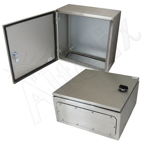 16x10x8 inch deep metal enclosure|16x16x8 nema enclosure.